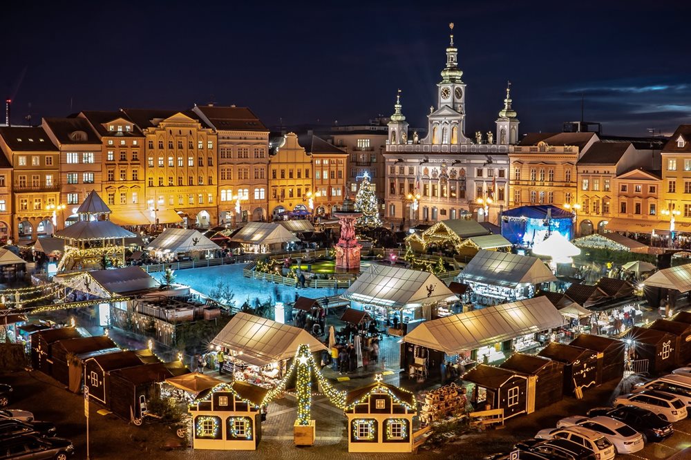 Kerstmarkt Praag in het centrum