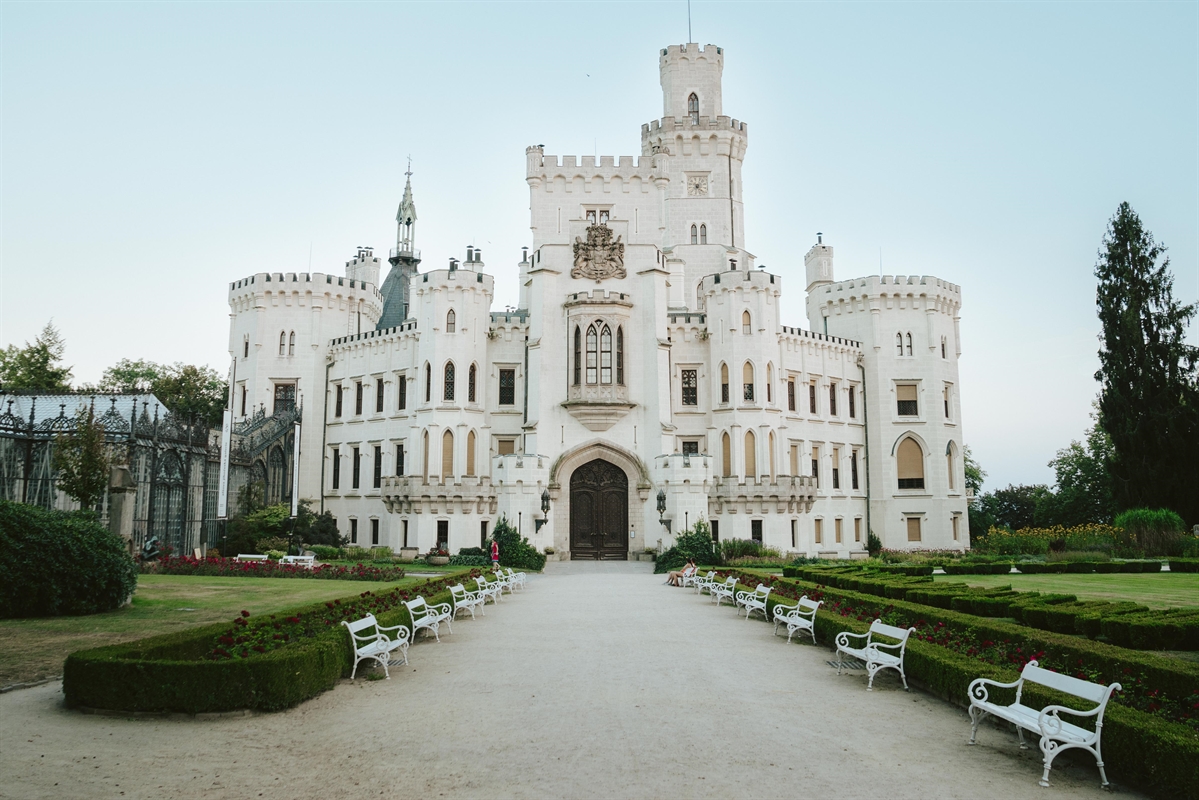Het mooiste kasteel van Tsjechië, Hluboká in Zuid-Bohemen nabij Cesky Krumlov en Ceske Budejovice